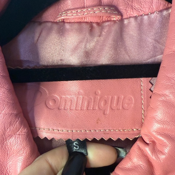 Dominique Leather Jacket – Size Small - Picture 6 of 8